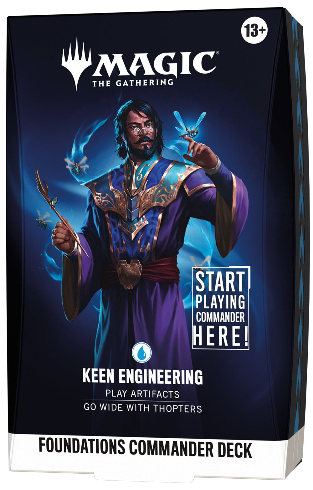 Foundations Commander Deck Keen Engineering · Magic: The Gathering