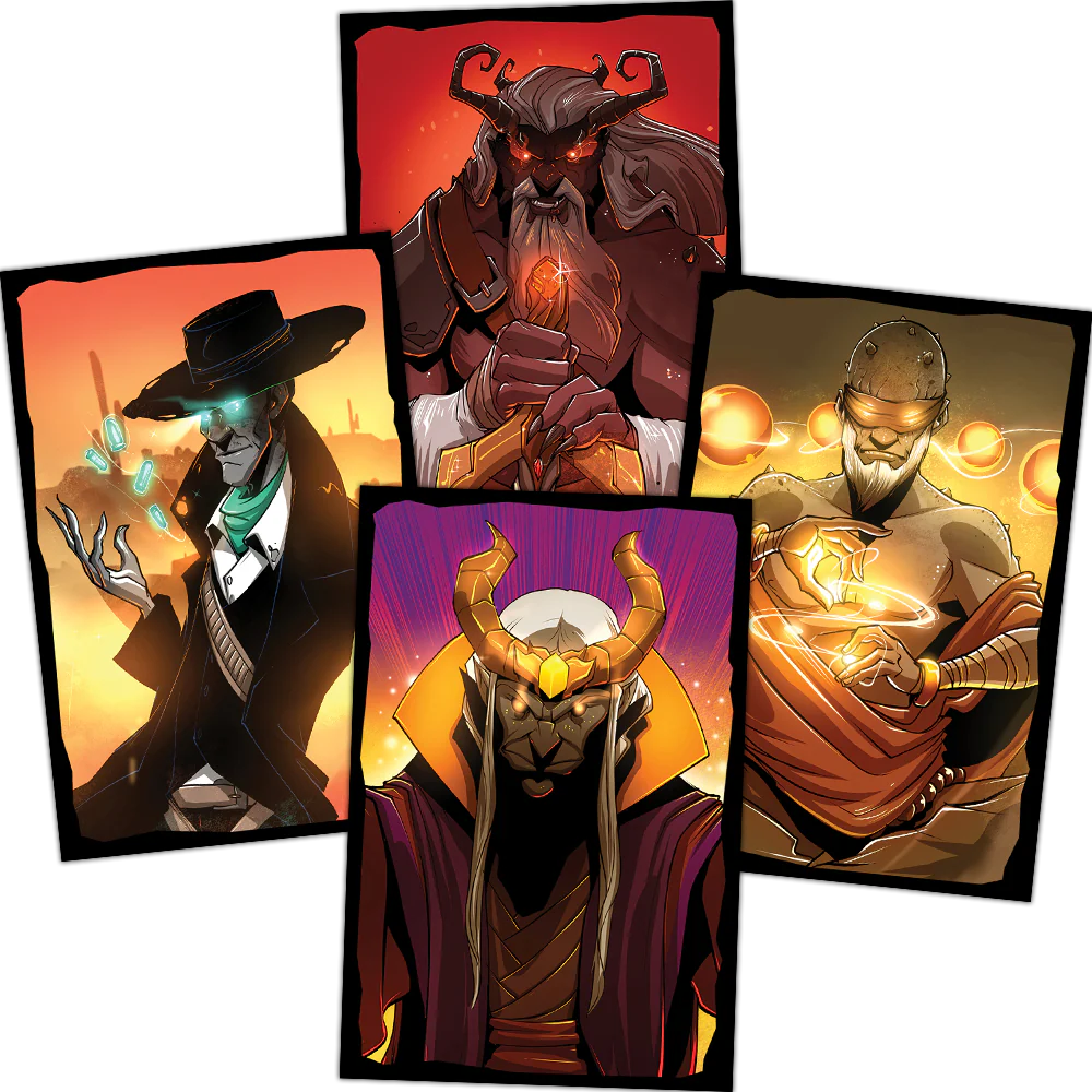 Card Sleeves Dice Throne Adventures - Boss Deck Sleeves - Protège-Cartes Premium (Anglais) - accessoire pour jeu de société
