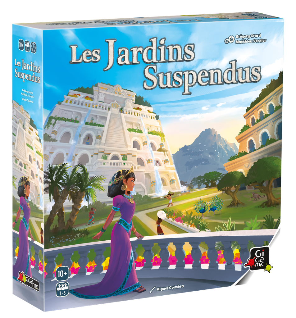Les Jardins Suspendus - Gigamic - Miguel Coimbra - Stratégie 1-5 Joueurs - 10+ - FR