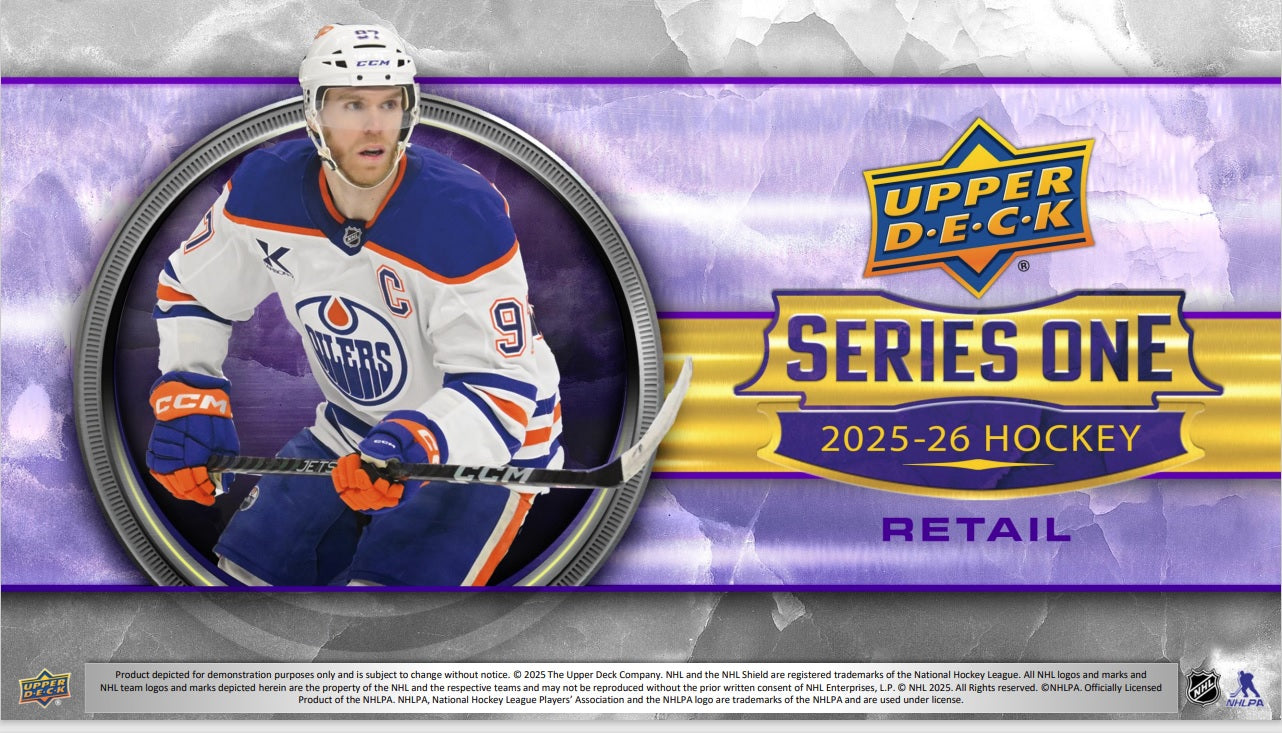 Upper Deck Series 1 Hockey 2025-26 — Tin de collection (boîte métallique) - vue 3 du produit