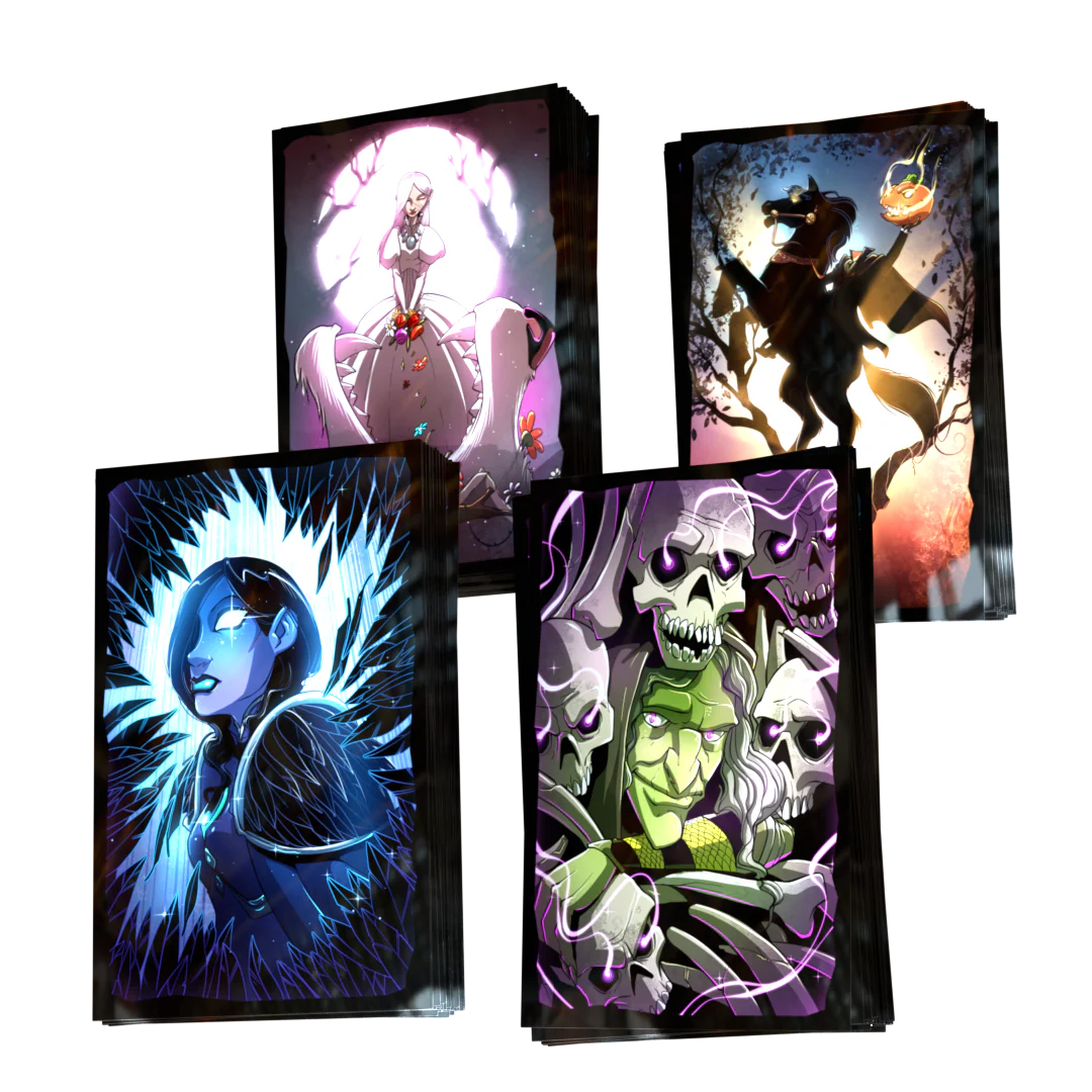 Card Sleeves Dice Throne Outcasts - Protège-Cartes Premium (Anglais) - accessoire pour jeu de société | AdventureBox
