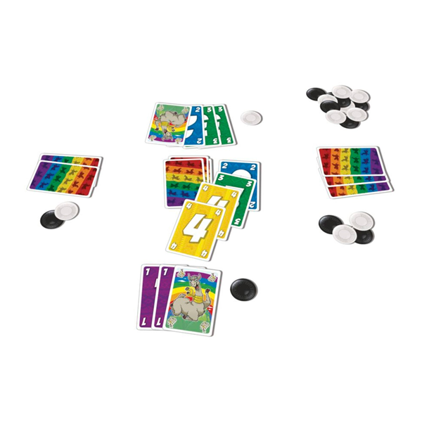 Verso de la boîte LAMA - règles et caractéristiques du jeu