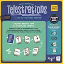 Verso de la boîte Telestrations Québécoise | Jeu Famille 8+ - règles et caractéristiques du jeu