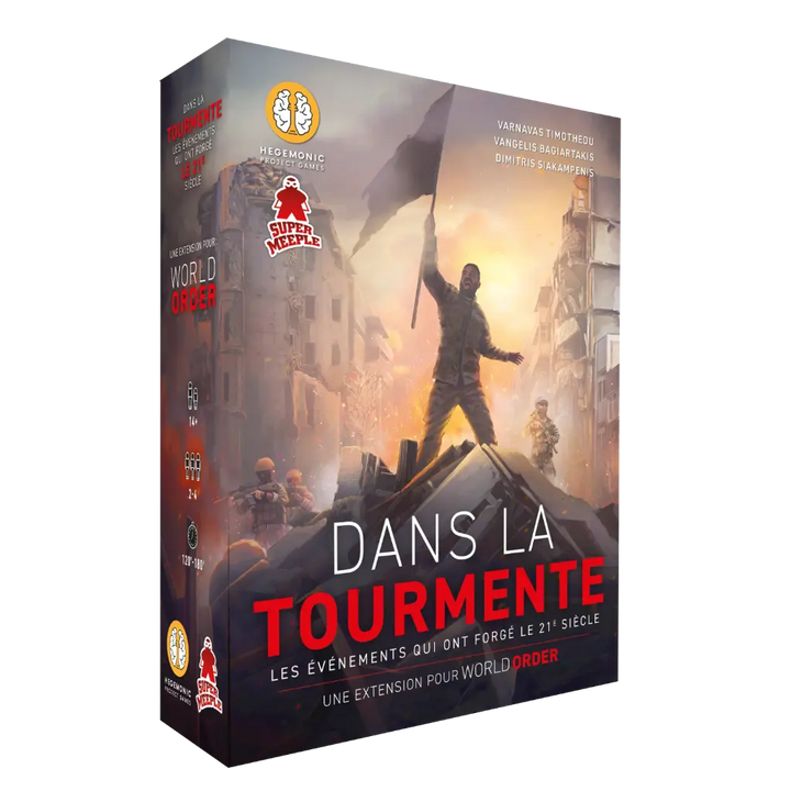 World Order : Dans la Tourmente – Extension | 60 événements géopolitiques réels – Précommande mai 2026 | Super Meeple