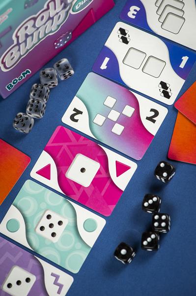 Roll'n Bump Duel – Jeu de dés stratégique pour 2 joueurs