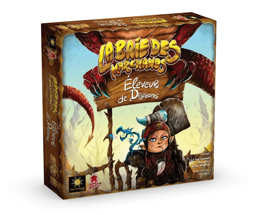 La Baie des Marchands - Ext. Eleveur de Dragon - FR - AdventureBox | Jeux de Société