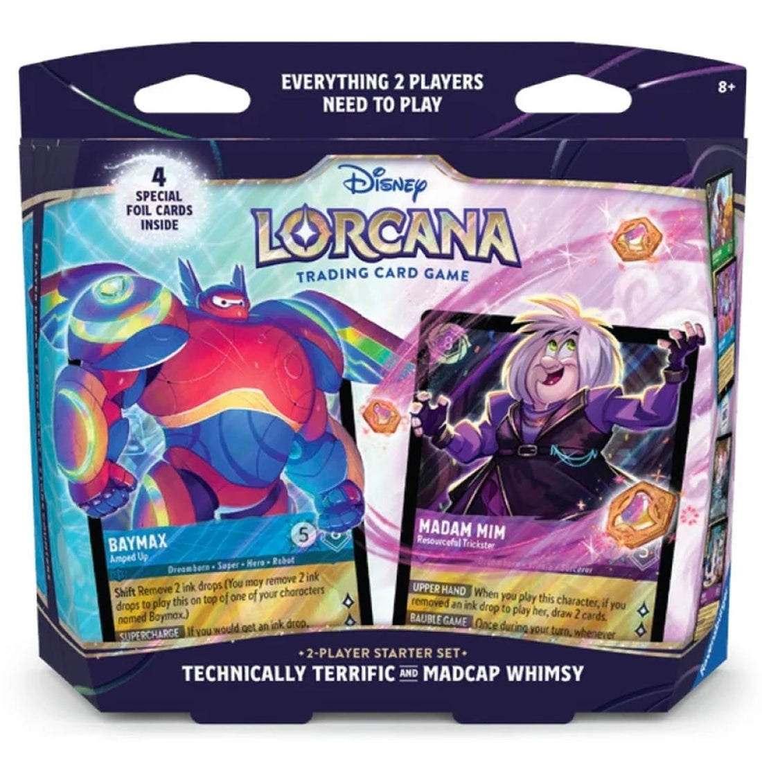 Disney Lorcana Hyperia City – Two-Player Deck Baymax et Madam Mim