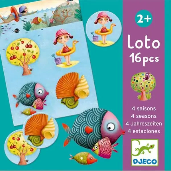 Loto 4 saisons - AdventureBox | Jeux de Société