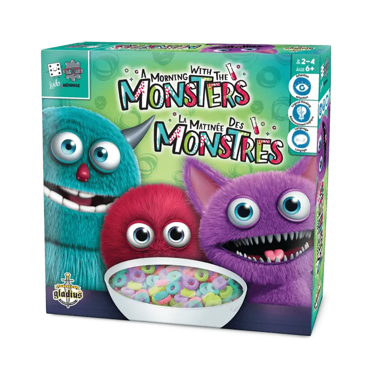 Ludo &amp; Méninge - La Matinée des Monstres - AdventureBox | Jeux de Société