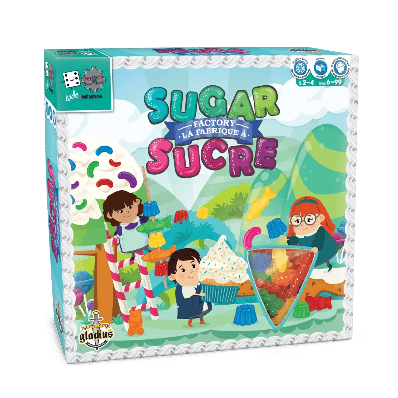 Ludo & Méninge - La fabrique à sucre - AdventureBox | Jeux de Société