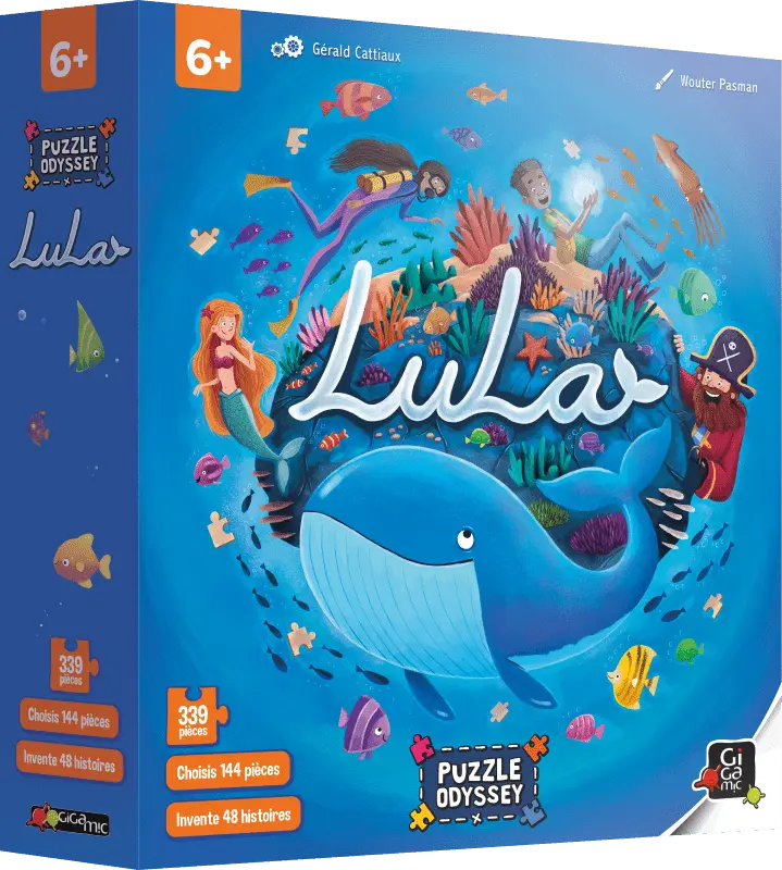 Lula : Puzzle Odyssey - FR - AdventureBox | Jeux de Société