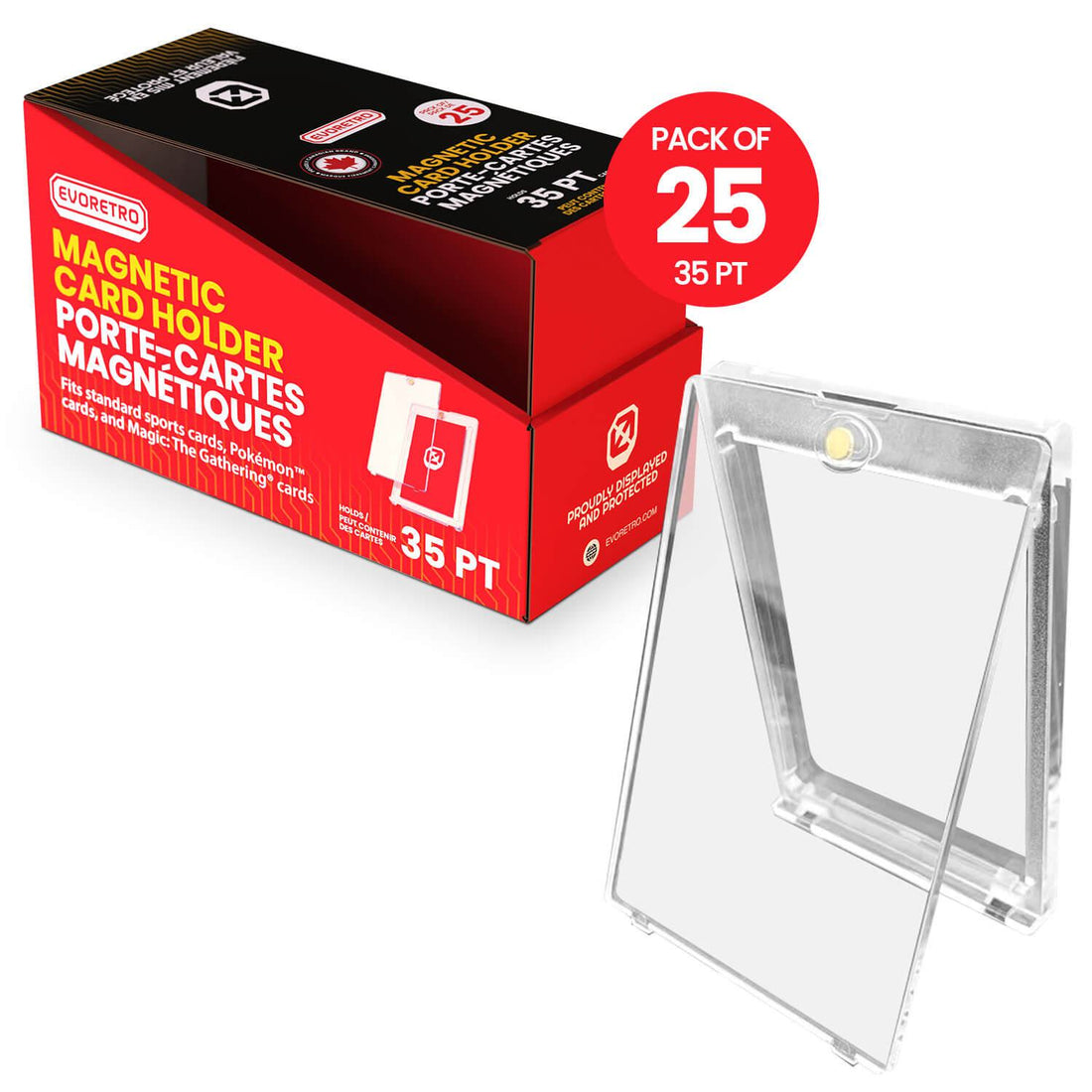 EVORETRO Magnetic One Touch 35PT 55 75 100 130 180PT – 25 Pack | AdventureBox