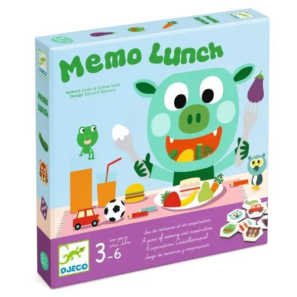 Memo lunch - AdventureBox | Jeux de Société