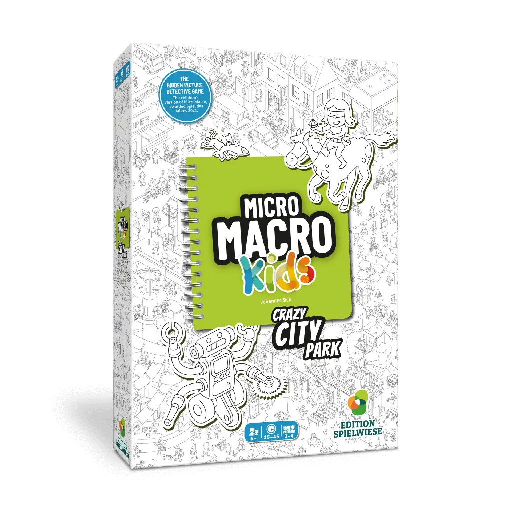 MicroMacro Kids - Crazy City Park - EN - AdventureBox | Jeux de Société