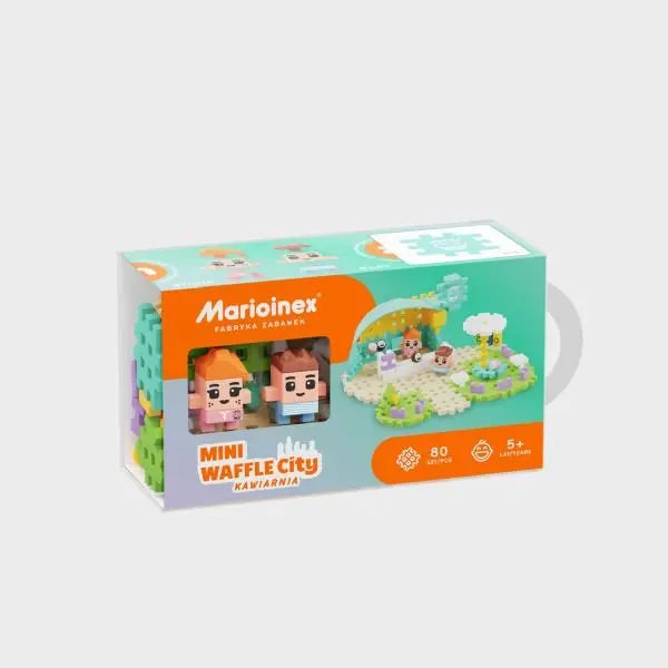 Mini Waffle - Cafe 80 pcs (FR-EN) - AdventureBox | Jeux de Société