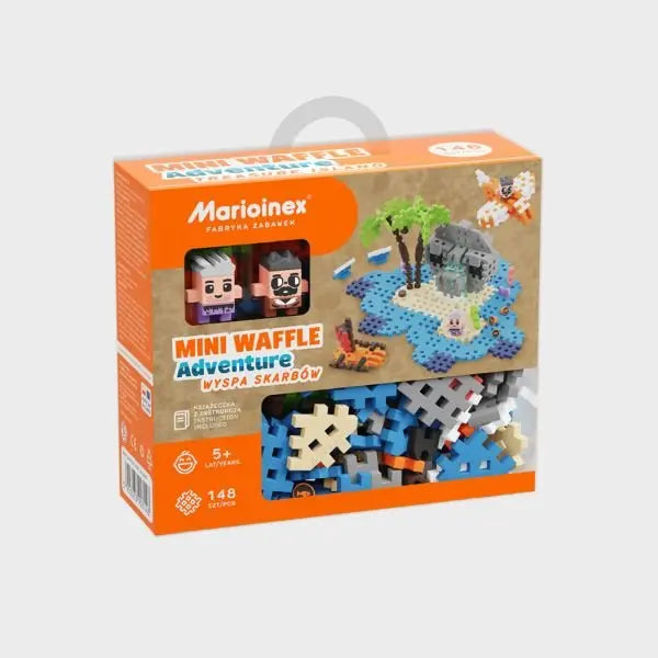 Mini Waffle - Île au Trésor 148 pcs (FR-EN) - AdventureBox | Jeux de Société