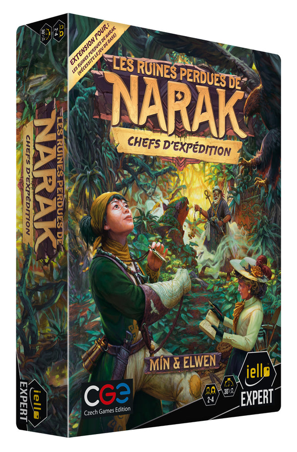 Les Ruines Perdues de Narak · Extension Chefs d'expédition (FR)
