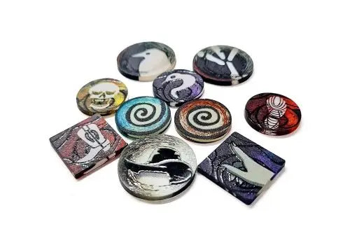 Pagan: Fate of Roanoke Token Set - AdventureBox | Jeux de Société
