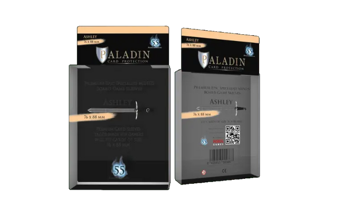 Paladin Sleeve - Ashley - 76x88 - AdventureBox | Jeux de Société