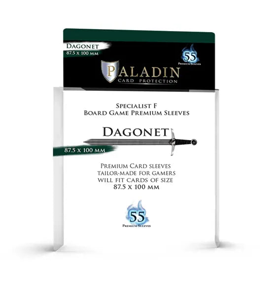 Paladin Sleeve - Dagonet - 87.5x100 - AdventureBox | Jeux de Société