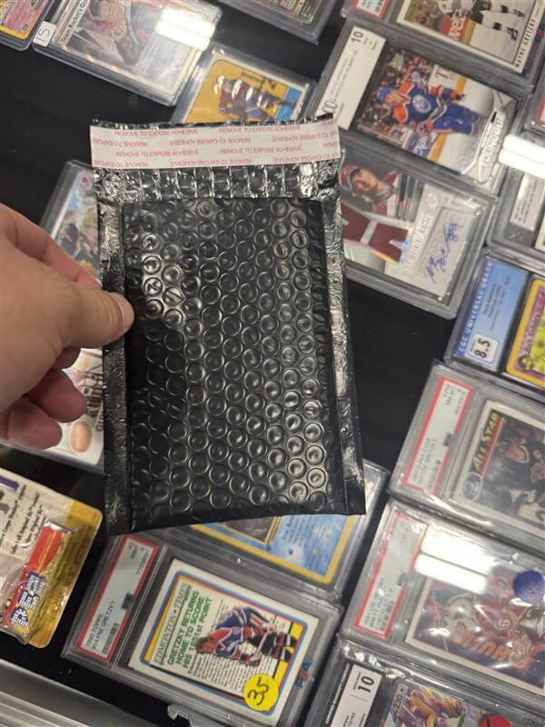 50x EVORETRO Poly Bubble Mailers  4x6" – Black Protective Shipping Envelopes