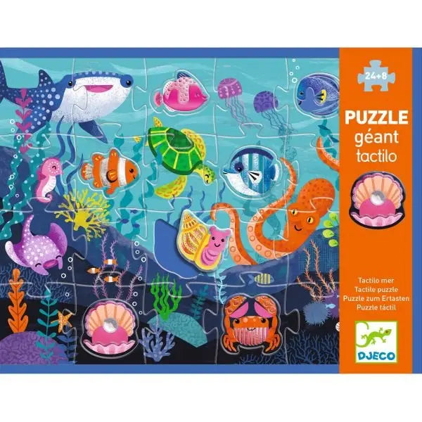 Puzzle géant / Tactilo mer-AdventureBox | Jeux de Société