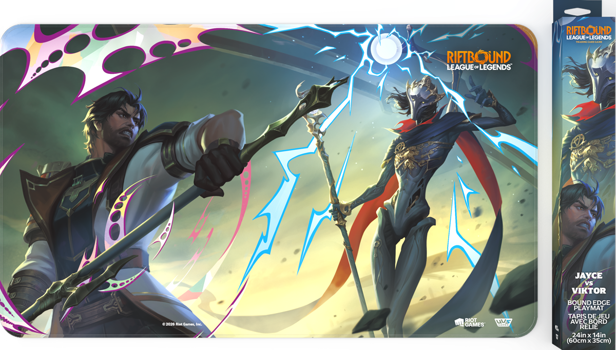 Playmat Riftbound Vendetta · Jayce vs. Viktor · EN