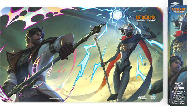 Playmat Riftbound Vendetta · Jayce vs. Viktor · EN