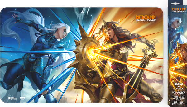 Playmat Riftbound Vendetta · Diana vs. Leona · EN