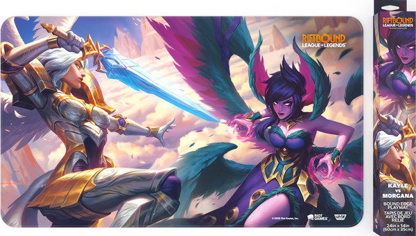 Playmat Riftbound Vendetta · Kayle vs. Morgana · EN