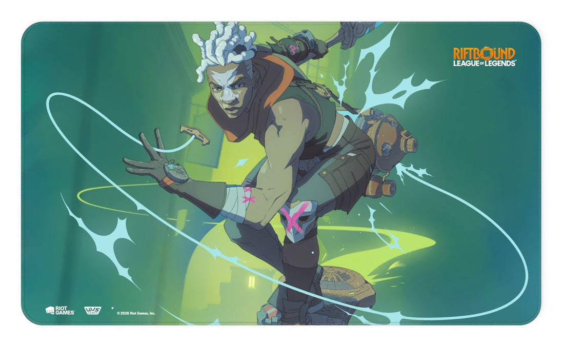 Tapis de jeu Riftbound Radiance #1 – Ekko