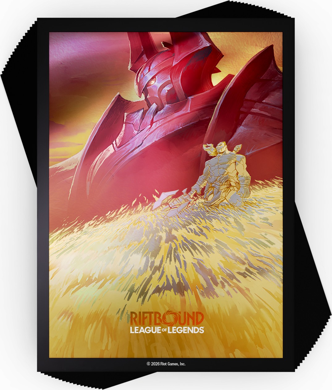 Pochettes Riftbound Radiance Art Sleeves #4 – Mordekaiser (100)