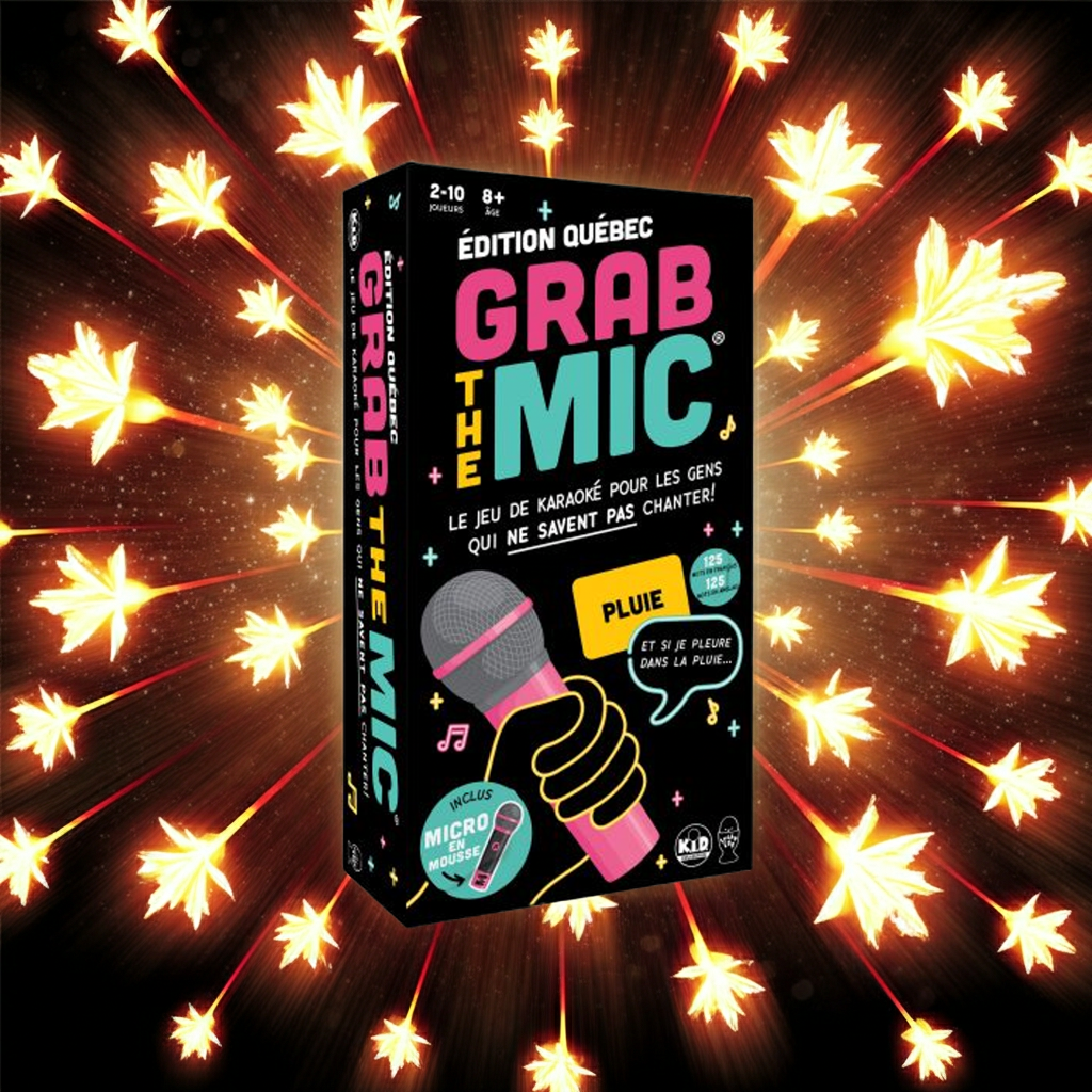 Jeu Grab the Mic - Édition Québec