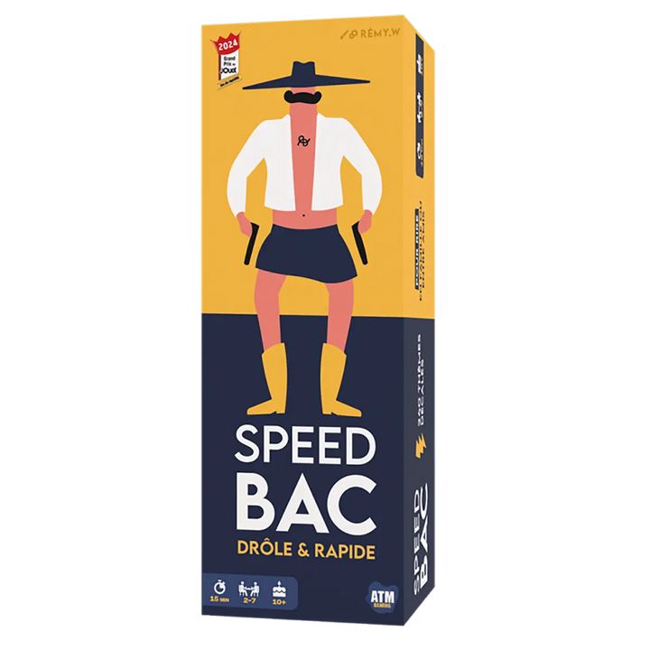 SPEED BAC - JAUNE - AdventureBox | Jeux de Société