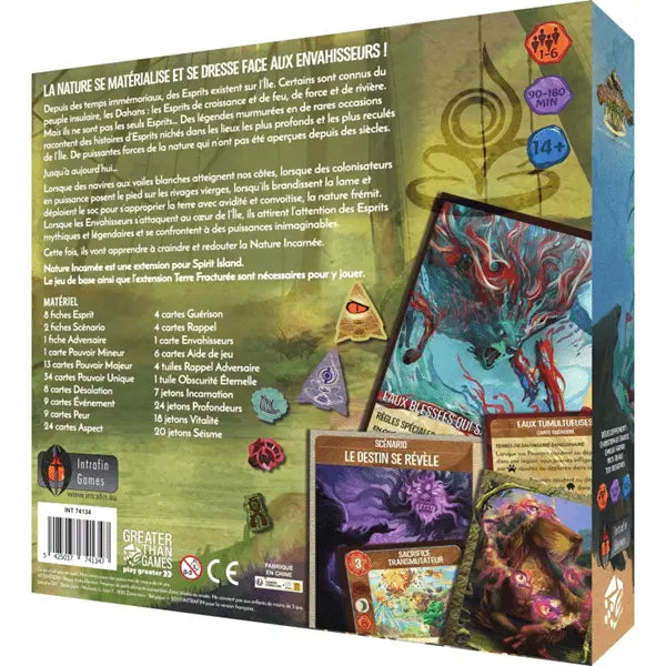 Spirit Island - ext. Nature Incarnée (fr)-AdventureBox | Jeux de Société