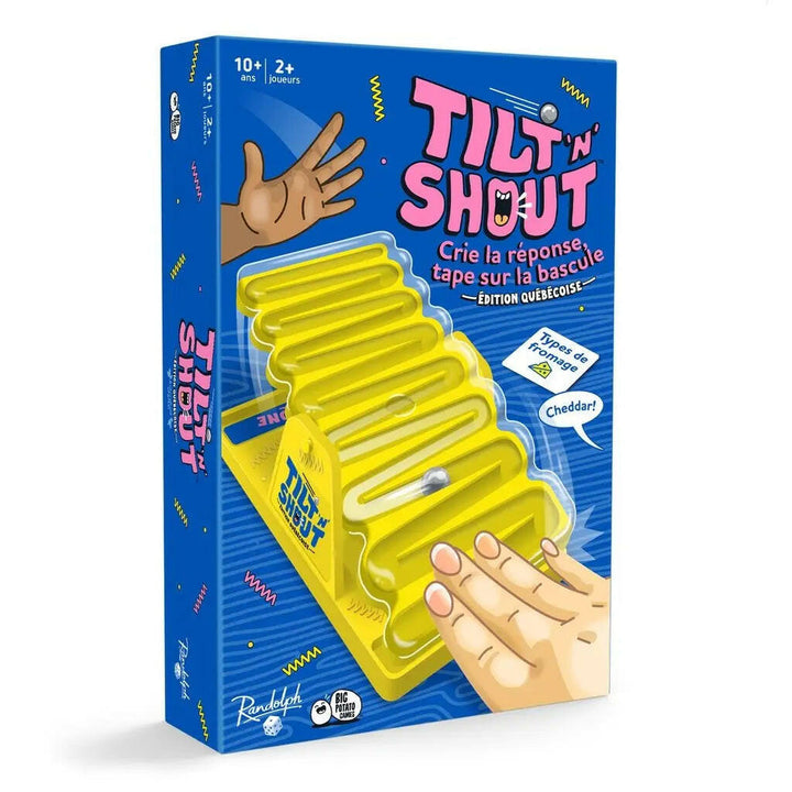 Tilt 'n' Shout - Édition Québécoise - FR-AdventureBox | Jeux de Société