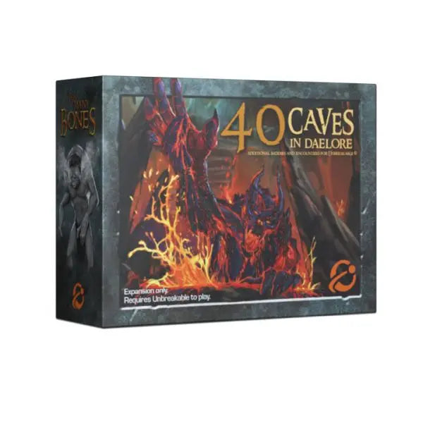 Too Many Bones: 40 CAVES in Daelore exp. (EN) - AdventureBox | Jeux de Société
