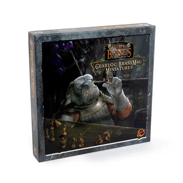 Too Many Bones: Gearloc BrassMag Miniatures (EN) - AdventureBox | Jeux de Société