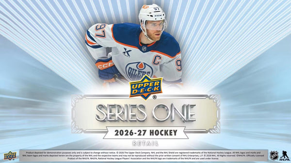Upper Deck Series 1 Hockey 2026-27 — Paquet à l'unité (12 cartes)